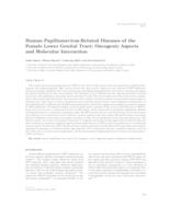 Human papillomavirus-related diseases of the female lower genital tract: oncogenic aspects and molecular interaction 