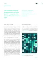 How to express visually the genetic identity of a scientific journal? - an example of the Croatian Medical Journal cover page