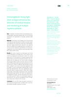 Immunoglobulin heavy/light chain analysis enhances the detection of residual disease and monitoring of multiple myeloma patients