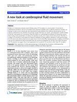 A new look at cerebrospinal fluid movement