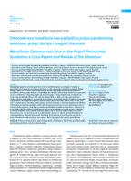 Mandibular osteonecrosis due to the pulpal-periodontal syndrome: a case report and review of the literature