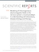 Modeling of inhomogeneous electromagnetic fields in the nervous system: a novel paradigm in understanding cell interactions, disease etiology and therapy