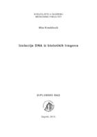 Izolacija DNA iz bioloških tragova