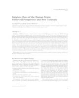 Subplate zone of the human brain: historical perspective and new concepts