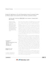 Prognostic significance of B-cell differentiation genes encoding proteins in diffuse large B-cell lymphoma and follicular lymphoma grade 3