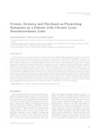 Tremor, seizures and psychosis as presenting symptoms in a patient with chronic Lyme neuroborreliosis (Lnb) 