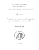 Postupci zbrinjavanja politraumatiziranog pacijenta u izvanbolničkoj hitnoj medicinskoj službi