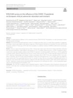 EFAS/EAN survey on the influence of the COVID-19 pandemic on European clinical autonomic education and research