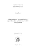 Indukcija poroda prostaglandinima - usporedba učinkovitosti mizoprostola i dinoprostona