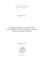 Liječenje bolesnika s opstruktivnom hipertrofijskom kardiomiopatijom metodom alkoholne septalne ablacije
 