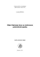 Ciljevi liječenja žena sa sindromom policističnih jajnika