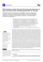 prikaz prve stranice dokumenta Antiarrhythmic Sotalol, Occlusion/Occlusion-like Syndrome in Rats, and Stable Gastric Pentadecapeptide BPC 157 Therapy