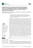 prikaz prve stranice dokumenta Long-Term Survival among Octogenarians Undergoing Aortic Valve Replacement with or without Simultaneous Coronary Artery Bypass Grafting: A 22-Year Tertiary Single-Center Experience