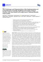 prikaz prve stranice dokumenta The Challenges and Opportunities of the Implementation of Comprehensive Genomic Profiling in Everyday Clinical Practice with Non-Small Cell Lung Cancer: National Results from Croatia