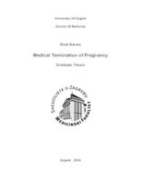 prikaz prve stranice dokumenta Medical termination of pregnancy