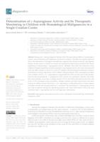 prikaz prve stranice dokumenta Determination of l-Asparaginase Activity and Its Therapeutic Monitoring in Children with Hematological Malignancies in a Single Croatian Center