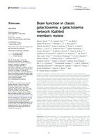 prikaz prve stranice dokumenta Brain function in classic galactosemia, a galactosemia network (GalNet) members review