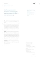 prikaz prve stranice dokumenta Healthcare professionals’ perspective on managing the healthcare system in Croatia: a cross-sectional study