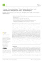 prikaz prve stranice dokumenta Corneal Biomechanics and Other Factors Associated with Postoperative Astigmatism after Cataract Surgery