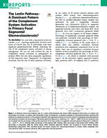 prikaz prve stranice dokumenta The Lectin Pathway–A Dominant Pattern of the Complement System Activation in Primary Focal Segmental Glomerulosclerosis?