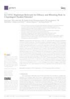 prikaz prve stranice dokumenta Is CYP2C Haplotype Relevant for Efficacy and Bleeding Risk in Clopidogrel-Treated Patients?