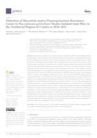 prikaz prve stranice dokumenta Detection of Macrolide and/or Fluoroquinolone Resistance Genes in Mycoplasma genitalium Strains Isolated from Men in the Northwest Region of Croatia in 2018–2023