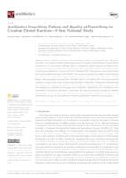 prikaz prve stranice dokumenta Antibiotics Prescribing Pattern and Quality of Prescribing in Croatian Dental Practices—5-Year National Study