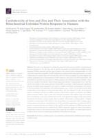 prikaz prve stranice dokumenta Cardiotoxicity of Iron and Zinc and Their Association with the Mitochondrial Unfolded Protein Response in Humans