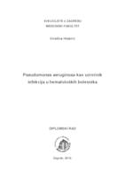 prikaz prve stranice dokumenta Pseudomonas aeruginosa kao uzročnik infekcija kod hematoloških bolesnika