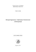 prikaz prve stranice dokumenta Etiopatogeneza i liječenje gravesove orbitopatije