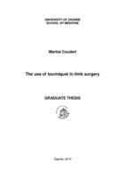 prikaz prve stranice dokumenta The use of tourniquet in limb surgery