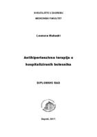 prikaz prve stranice dokumenta Antihipertenzivna terapija u hospitaliziranih bolesnika