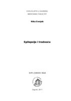 prikaz prve stranice dokumenta Epilepsija i trudnoća