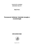 prikaz prve stranice dokumenta Povezanost infekcija i biološke terapije u reumatologiji