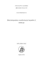 prikaz prve stranice dokumenta Ekstrahepatalne manifestacije hepatitis C infekcije