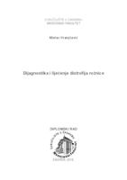 prikaz prve stranice dokumenta Dijagnostika i liječenje distrofija rožnice