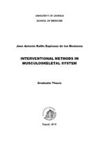prikaz prve stranice dokumenta Interventional methods in musculoskeletal system