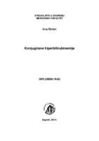 prikaz prve stranice dokumenta Konjugirane hiperbilirubinemije