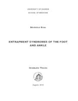 prikaz prve stranice dokumenta Entrapment syndromes of the foot and ankle