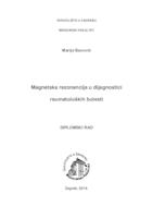 prikaz prve stranice dokumenta Magnetska rezonancija u dijagnostici reumatoloških bolesti
