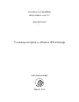prikaz prve stranice dokumenta Predekspozicijska profilaksa HIV-infekcije