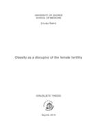 prikaz prve stranice dokumenta Obesity as a disruptor of the female fertility