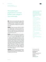prikaz prve stranice dokumenta Role of platelet gene polymorphisms in ischemic pediatric stroke subtypes: a case-control study