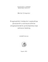 prikaz prve stranice dokumenta Prognostički čimbenici vaskulitisa povezanih s antineutrofilnim citoplazmatskim protutijelima koji zahvaća bubreg