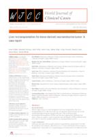prikaz prve stranice dokumenta Liver re-transplantation for donor-derived neuroendocrine tumor: a case report