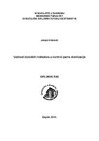 prikaz prve stranice dokumenta Važnost bioloških indikatora u kontroli parne sterilizacije