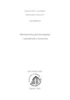 prikaz prve stranice dokumenta Membranska glomerulopatija i udruženost s tumorima