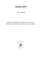 prikaz prve stranice dokumenta Obrazac ekspresije proteina CELF1  tijekom fetalnog razvoja čeonog režnja mozga čovjeka