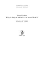 prikaz prve stranice dokumenta Morphological variation of ulnar dimelia