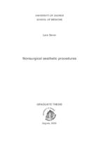 prikaz prve stranice dokumenta Nonsurgical aesthetic procedures